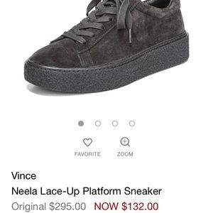 Vince Neela Lace-Up Platform Sneaker